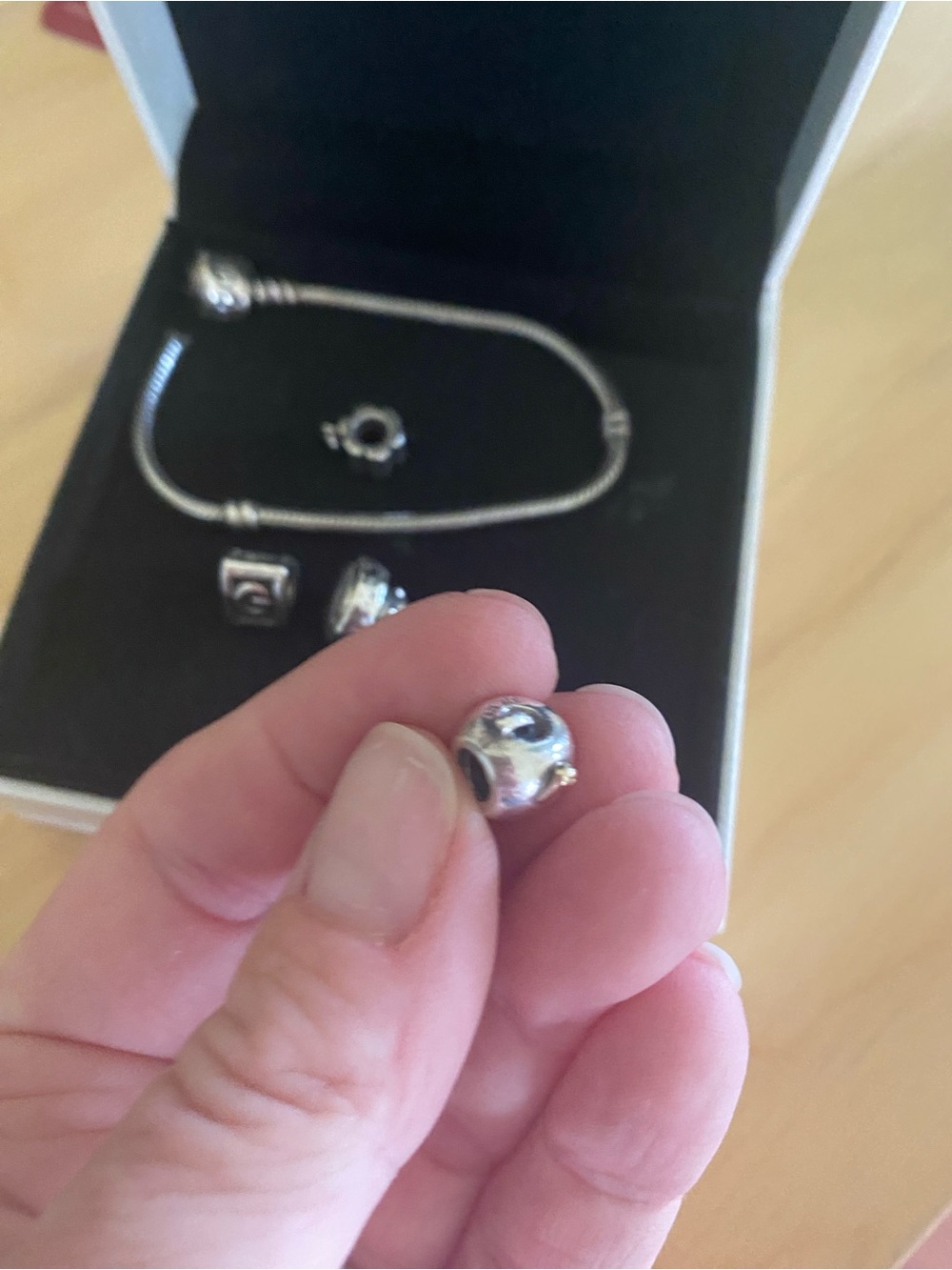 Pandora Sterling Silver apple Charm